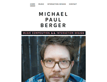 Tablet Screenshot of michaelpaulberger.com